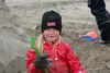 Sandkastalakeppni í Holti í Önundarfirði 5 ágúst 2006