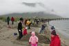 Sandkastalakeppni í Holti í Önundarfirði 5 ágúst 2006